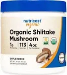 Nutricost Organic Shiitake Mushroom Powder