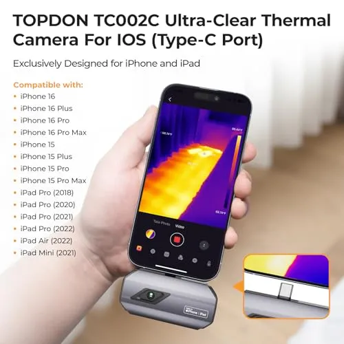 Topdon TC002C Thermal Imaging Camera