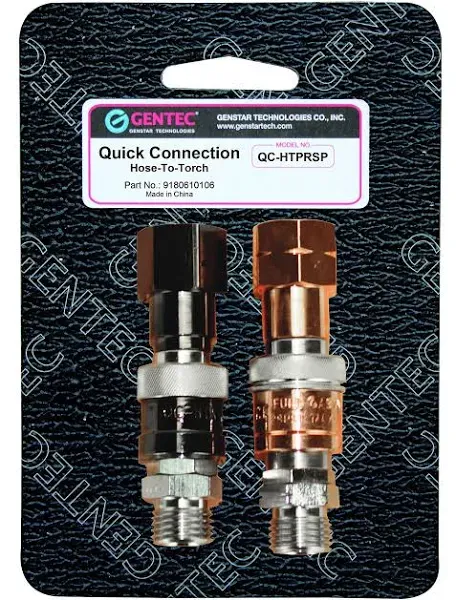 Gentec GW Hose-to-Torch Quick Connector Set