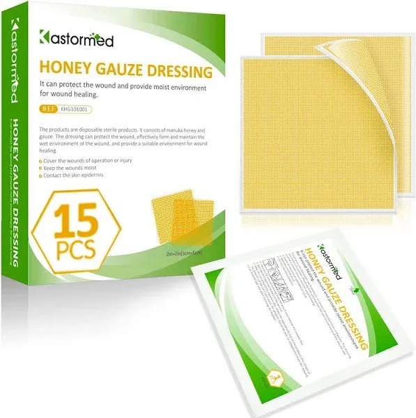 Kastormed Honey Gauze Dressing