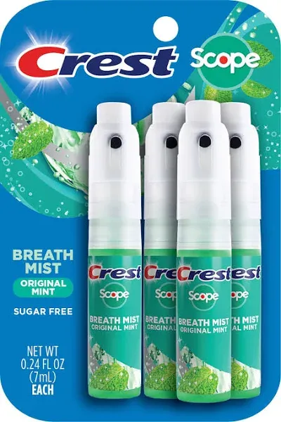 Crest Breath Mist Scope