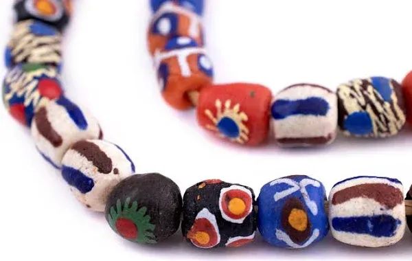 Afari Medley Multicolor Krobo Beads