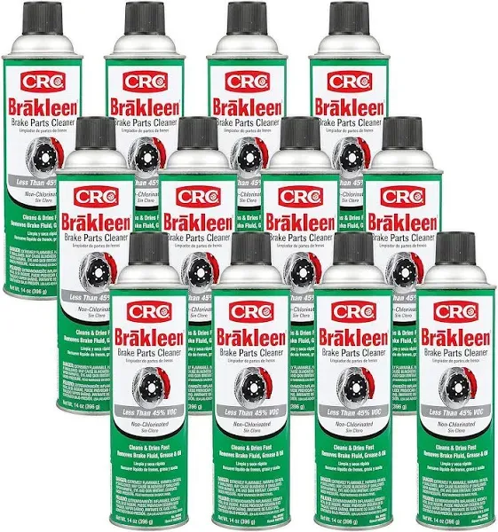 CRC Brakleen Non-Chlorinated Brake Parts Cleaners