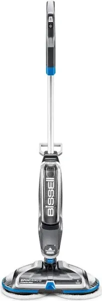 Bissell Spinwave Cordless Hard Floor Expert 23159 Titanium Blue Spin Mop 2 Clean