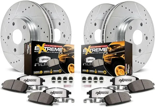 PowerStop Z36 K6405-36 | Front & Rear Disc Brake Kit