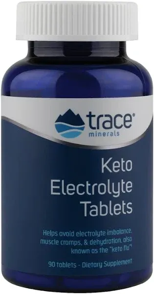 Trace Minerals Research KETO Electrolyte Tablets