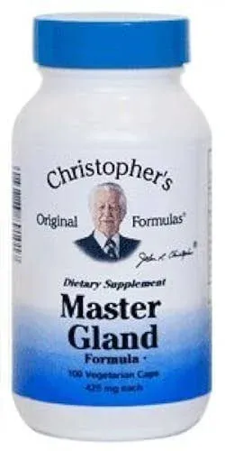 Christopher&#039;s Original Formulas Master Gland Formula 100 Capsule