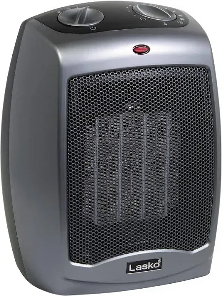 Lasko 754201 Small Portable 1500W Electric Ceramic Space Heater