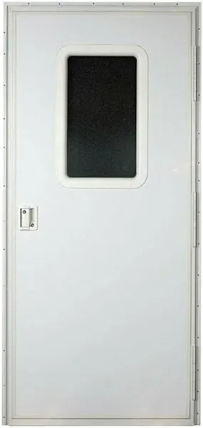 AP Products 26" x 72" White Square Entrance Door