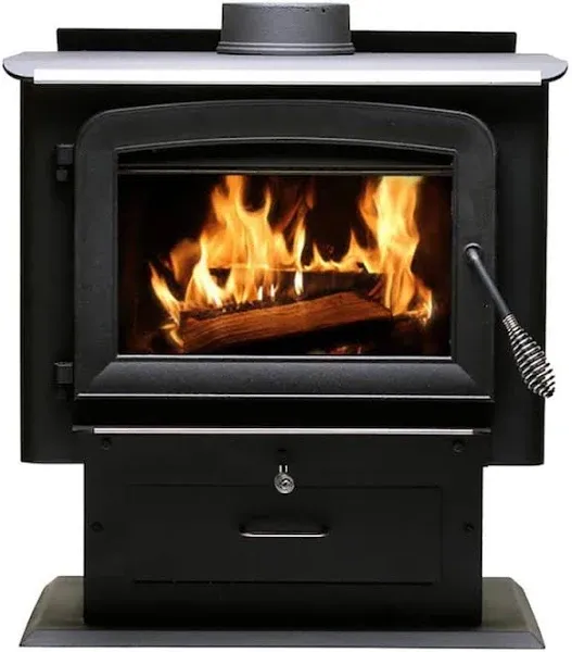 Ashley Hearth 2000 Sq. Ft. Pedestal Wood Stove