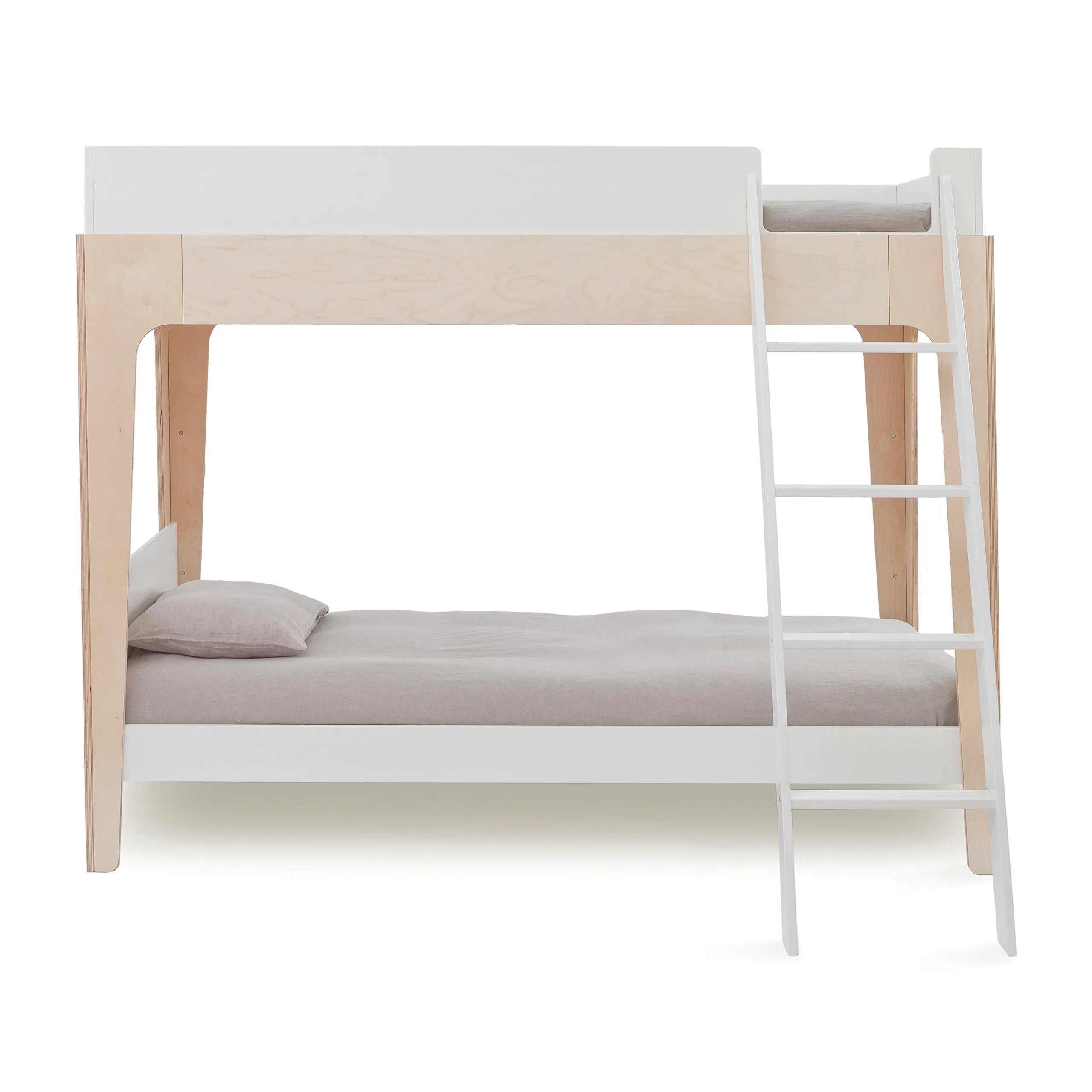 Perch Bunk Bed White Walnut