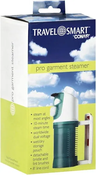 NEW Travel smart Conair Pro Garment Steamer