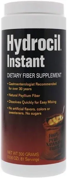 Hydrocil Instant Dietary Fiber Supplement