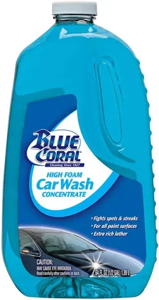 Blue Coral High Foam Car Wash Concentrate