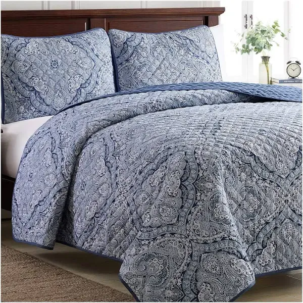 Mellanni Bedspread Coverlet Set Bedding Cover with Shams