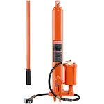 VEVOR Long Ram Hydraulic Air Jack 8Ton Clevis Base Engine Lift Hoist Single Pump