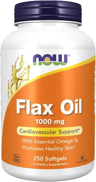 Now Foods Flax Oil 1000 mg