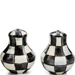 MacKenzie-Childs - Courtly Check Enamel Salt & Pepper Shakers