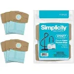 Simplicity Vacuum Bags SS-6 Type S, Sport 6 bags