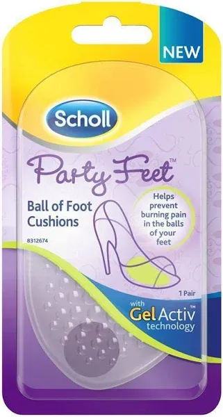 Scholl Party Feet Gel Cushions