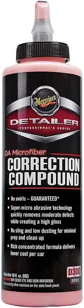 Meguiars D30016 DA Microfiber Correction Compound