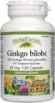 Natural Factors Ginkgo Biloba 120 Capsules