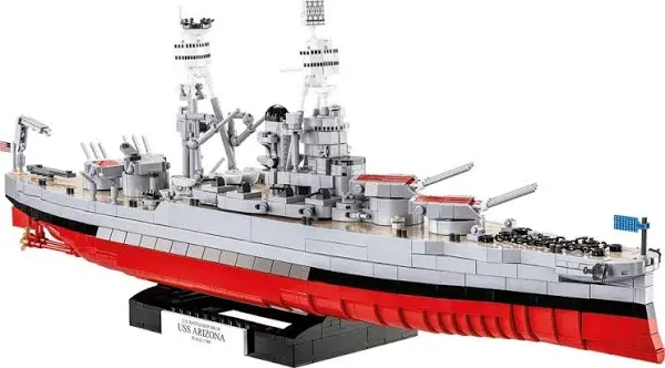 COBI WWII Battleship USS Arizona (BB-39) Toy Building Block Model Set # 4843