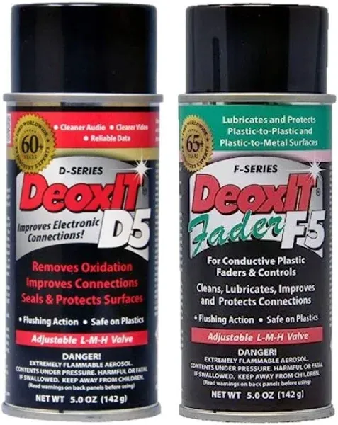 CAIG DeoxIT Fader F5S-H6 Spray 5 oz