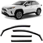 Toyota RAV4 CLIM Art In-Channel Unbreakable Side Window Deflectors