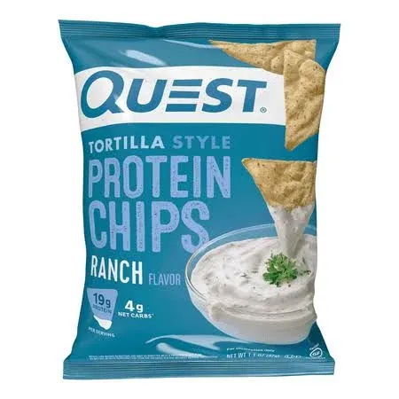 Quest Protein Chips Tortilla Style Ranch - 1.1 Oz