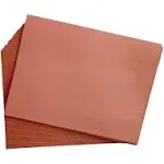 Colorations Brown 9" x 12" Heavyweight Construction Paper Pack - 50 Sheets