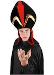 Disney Aladdin Jafar Villain Costume Hat for Adults and Teens Standard Black