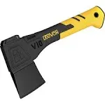 LEXIVON V10 Camping Hatchet, 10-Inch Axe | Ergonomic TPR Grip, Lightweight Fiber-Glass Composite Handle | Protective Carrying Sheath Included (LX-V10)