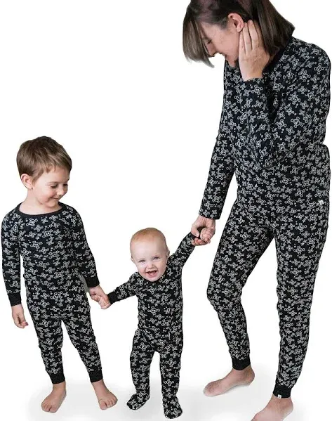 HonestBaby Family Matching Holiday Pajamas Organic Cotton for Men, Women, Kids, Toddlers, Baby Boys, Girls, Unisex Pets