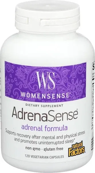 Natural Factors Adrenasense 120 Capsules