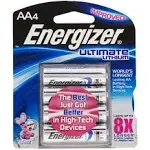 Energizer Max Batteries, Alkaline, D - 4 batteries