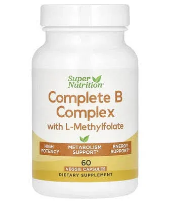 Super Nutrition Complete B Complex with L-Methylfolate