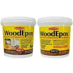 Abatron WoodEpox Epoxy Wood Replacemnt Compound 2 Gallon Kit Part A B