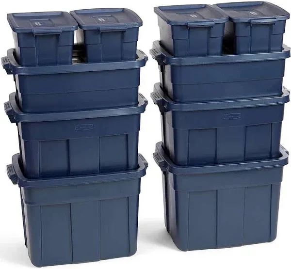 Rubbermaid Roughneck 10 Gallon Storage Totes