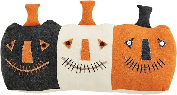 Mud Pie Connected Pumpkin Pillow