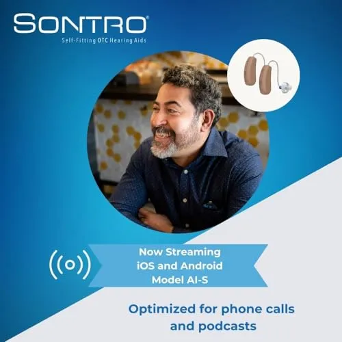 Soundwave Sontro Self-Fitting OTC Hearing Aids