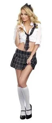 Prep School Naughty Schoolgirl Adult Costume