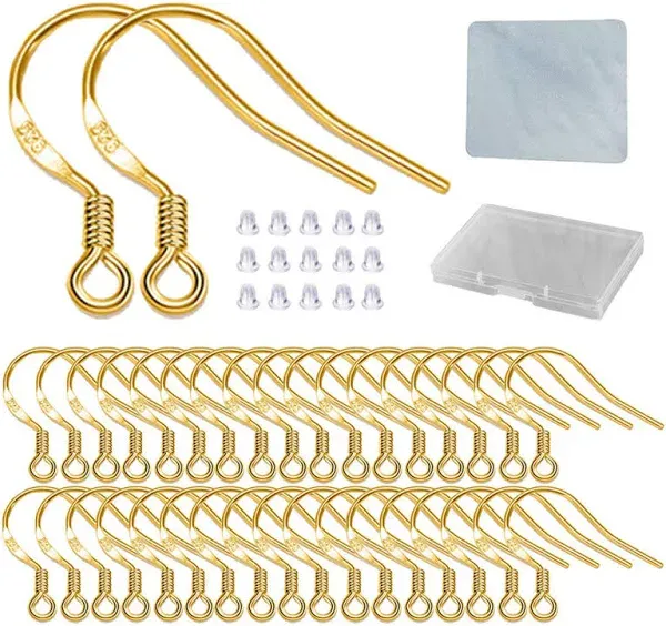 DIYear Gold Fishhook Earring Hooks