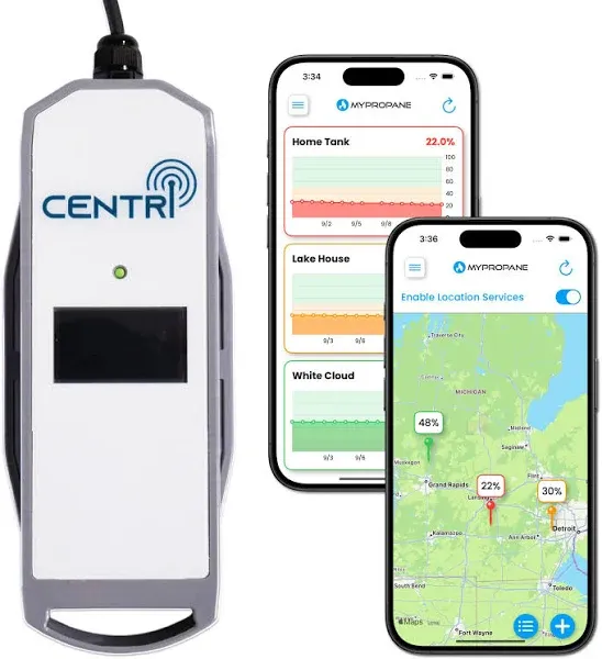 Propane Tank Monitor | Above Ground Tanks | Cellular 4G LTE | No Recurring Fees