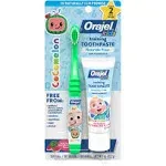 Orajel Kids Watermelon Toothpaste & Toothbrush Stage 2 (1 oz)