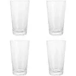 Elle Decor Ribbed Highball Glasses Set of 4