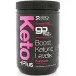 Sports Research, Keto Plus, Fruit Punch, 11.1 oz (315 g)