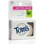 Tom's of Maine Antiplaque Flat Floss Spearmint