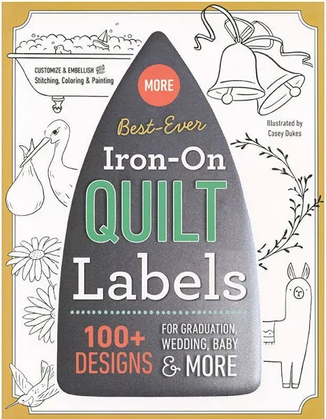 C&T Publishing Best Ever Iron On Quilt Labels