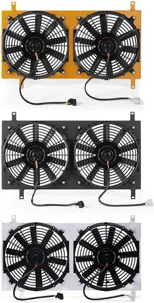 Mishimoto MMFS-CIV-92 - Honda Civic Performance Aluminum Fan Shroud Kit